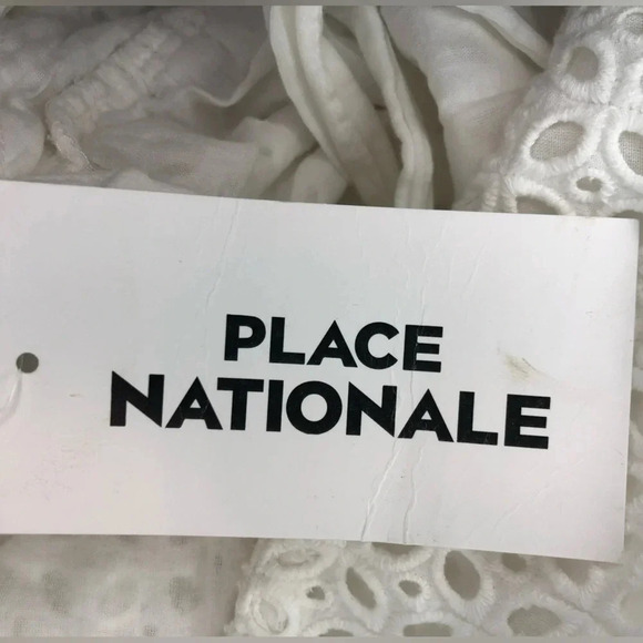 Revolve Place Nationale Le Gayan Backless Dress NWT L Cottage Boho Bridal Costal - Picture 8 of 10